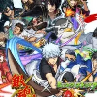 Постер аниме Гинтама x Удар монстра