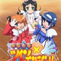 Постер аниме Небесные воровки, близняшки-ангелочки